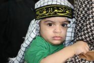 جمعه ای برای علی اصغر امام حسین (ع)/ مادرانی که درسوگ طفل شش ماهه گریستند+عکس