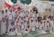 آئین جشن تکلیف دانش آموزان دختر در میناب برگزار شد